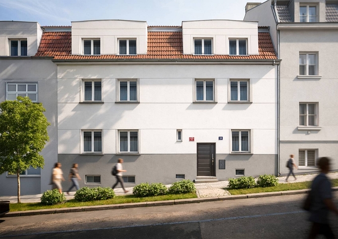 Prodej bytu 1+kk 23 m², Musílkova, Praha-Košíře