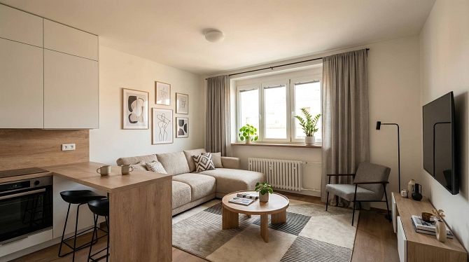 Prodej bytu 2+kk 45 m², Nad Kajetánkou, Praha-Břevnov