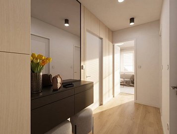 Prodej bytu 1+kk 27 m², Musílkova, Praha-Košíře