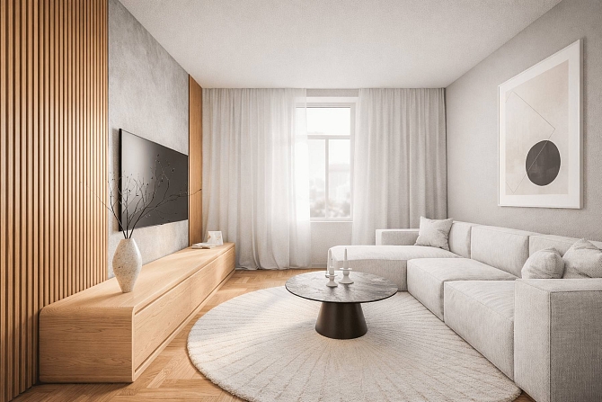 Prodej bytu 2+kk 43 m², Pod pekárnami, Praha-Vysočany