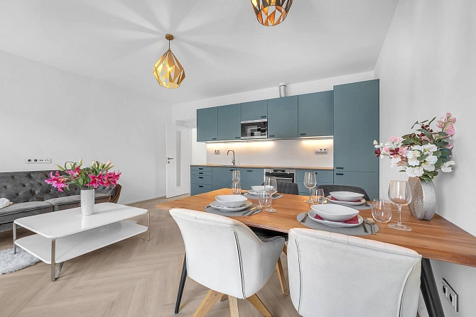 Prodej bytu 2+kk 52 m², V Zámcích, Praha-Bohnice