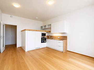 Pronájem bytu 1+kk 34 m², V třešňovce, Praha-Hrdlořezy